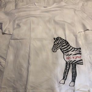 yeezy zebra t shirt